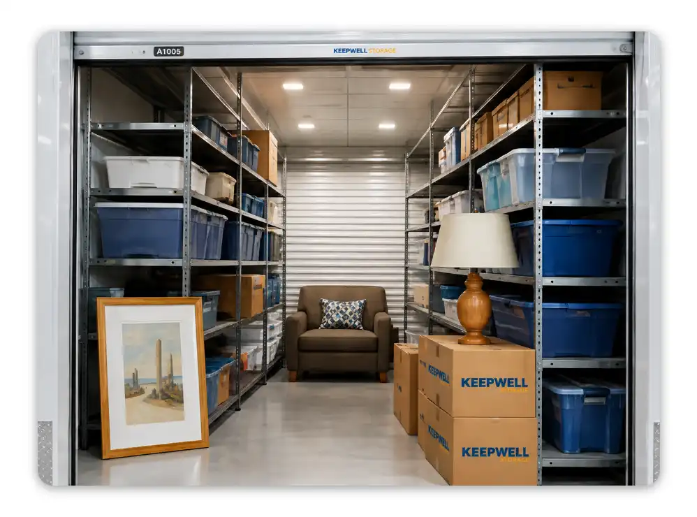 keepwell Storage Indoor Storage Unit Example